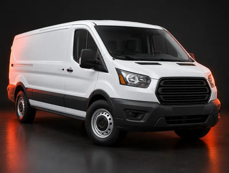 White work van